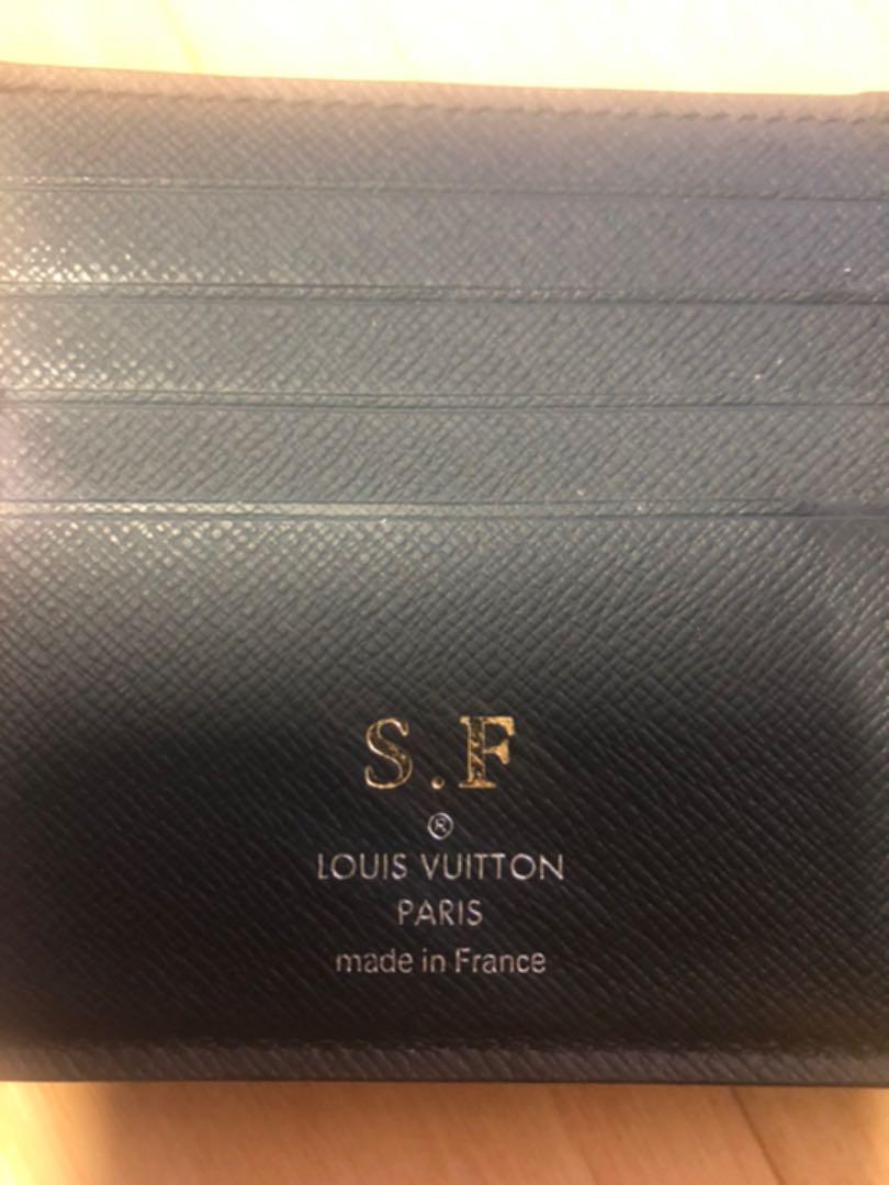 LOUIS VUITTON】【イニシャル入り】ルイヴィトン『タイガ