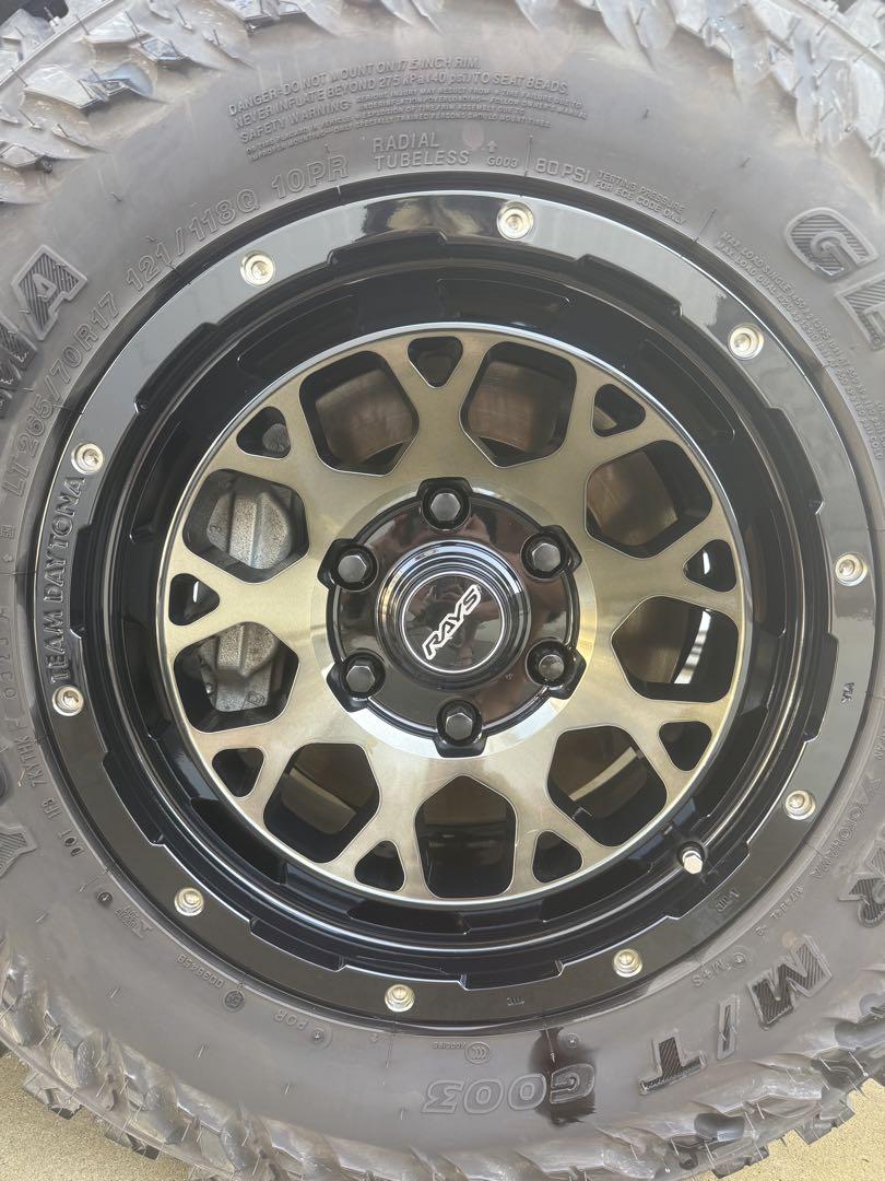 RAYS チームデイトナ　M9 タイヤホイールセット