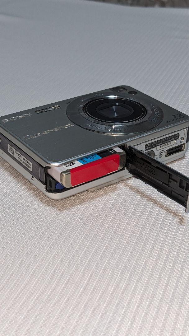 SONY Cyber-shot DSCーW120 シルバー 動作確認済！完動品