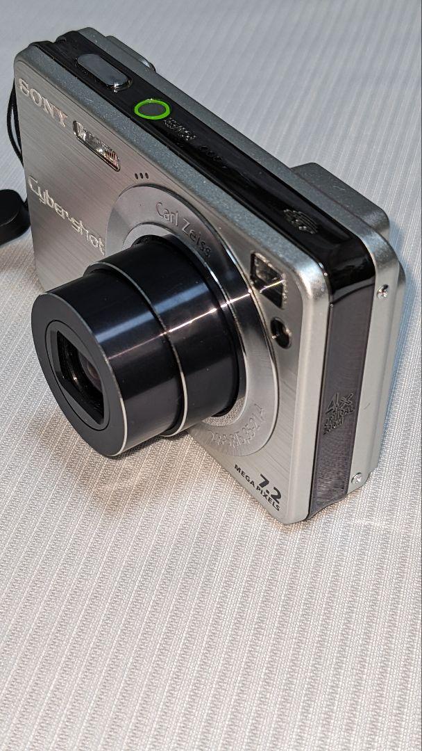 SONY Cyber-shot DSCーW120 シルバー 動作確認済！完動品