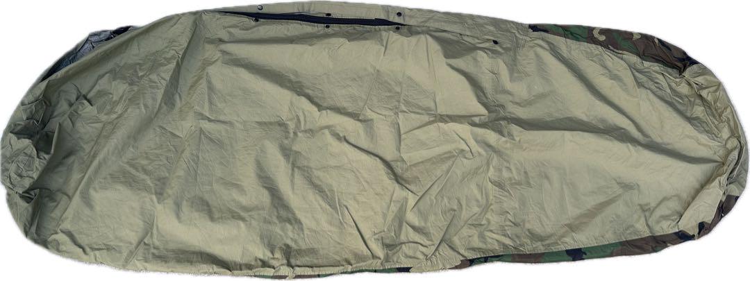 US ARMY Bivy cover 米軍ウッドランドカモ シェラフカバー 迷彩