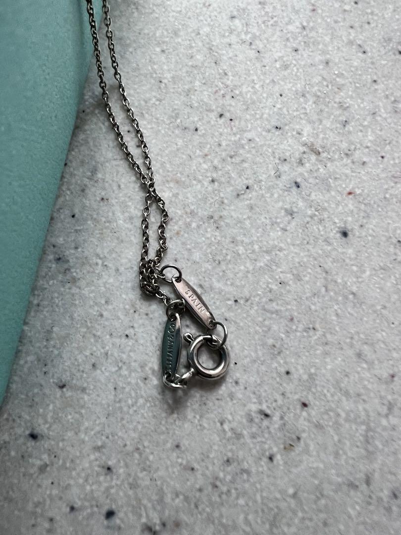 Tiffany & Co. シルバー ネックレス　アクアマリン　AG925