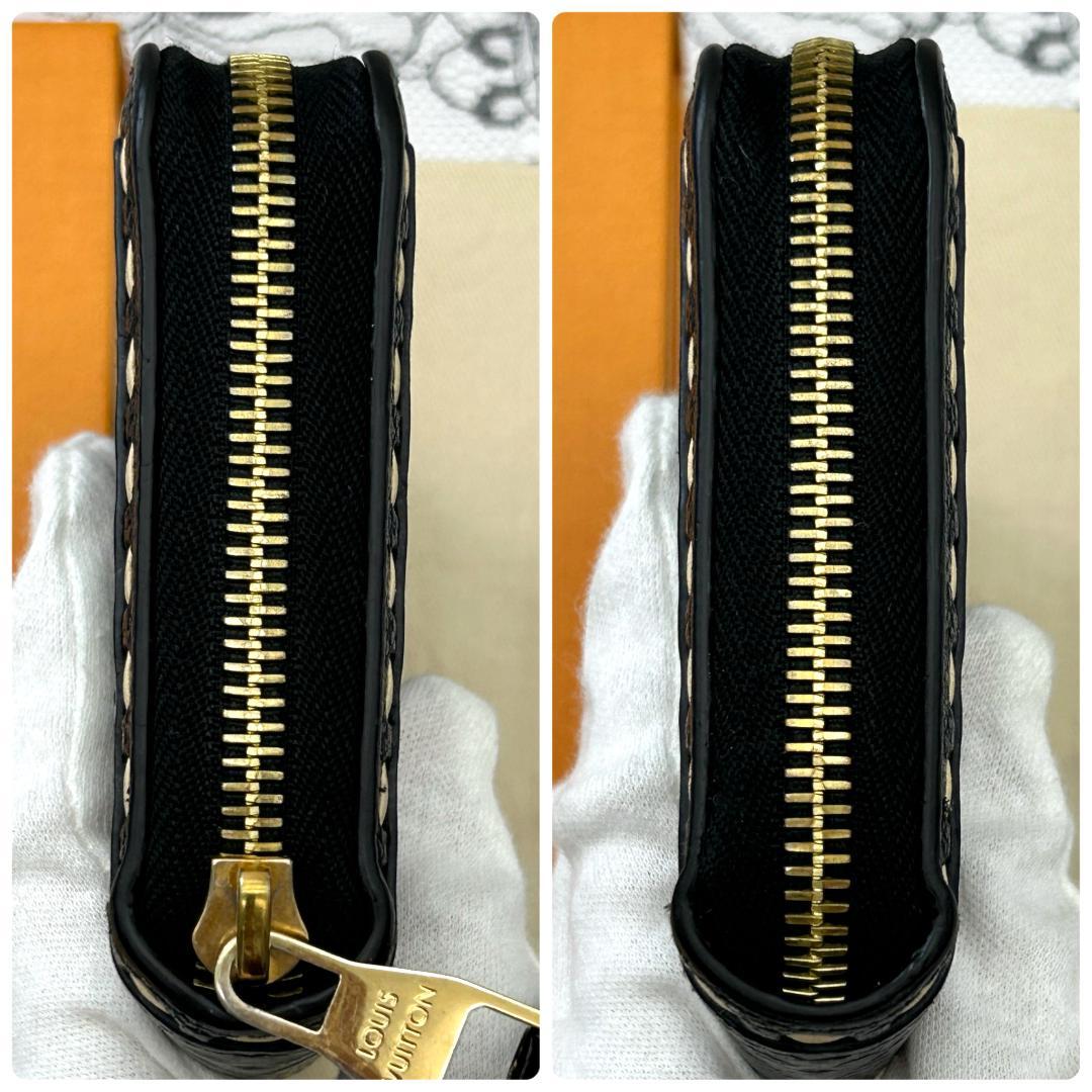 ★極美品★　ルイヴィトン　アンプラント　ステッチ　ジッピーウォレット　長財布