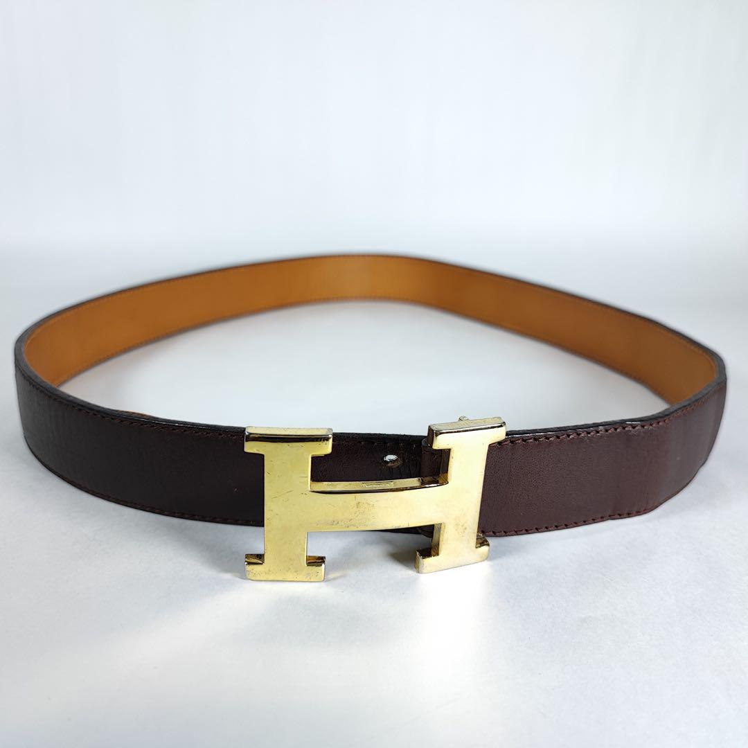 HERMES コンスタンス Hベルト ゴールド