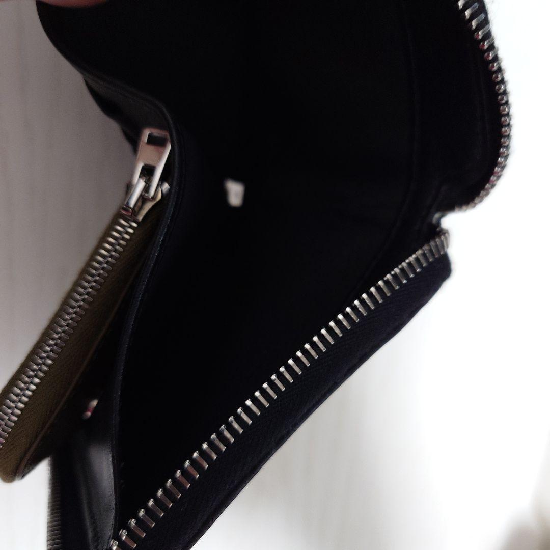 MAISON KITSUNÉ ブラック 二つ折り財布