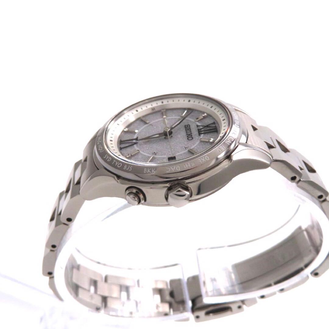 ☆極美品 SSVV011 ルキア 電波ソーラー セイコー 時計 シルバー