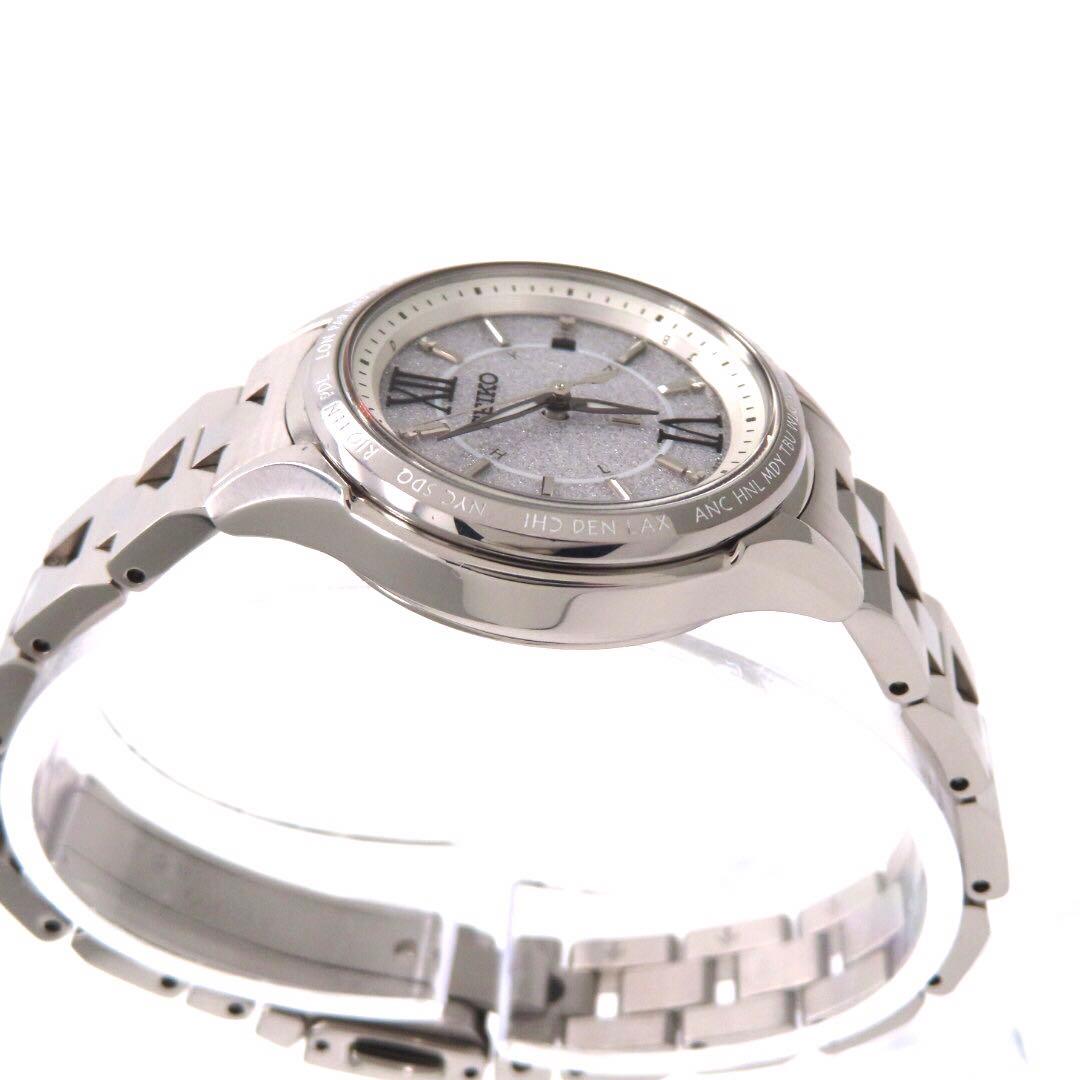 ☆極美品 SSVV011 ルキア 電波ソーラー セイコー 時計 シルバー