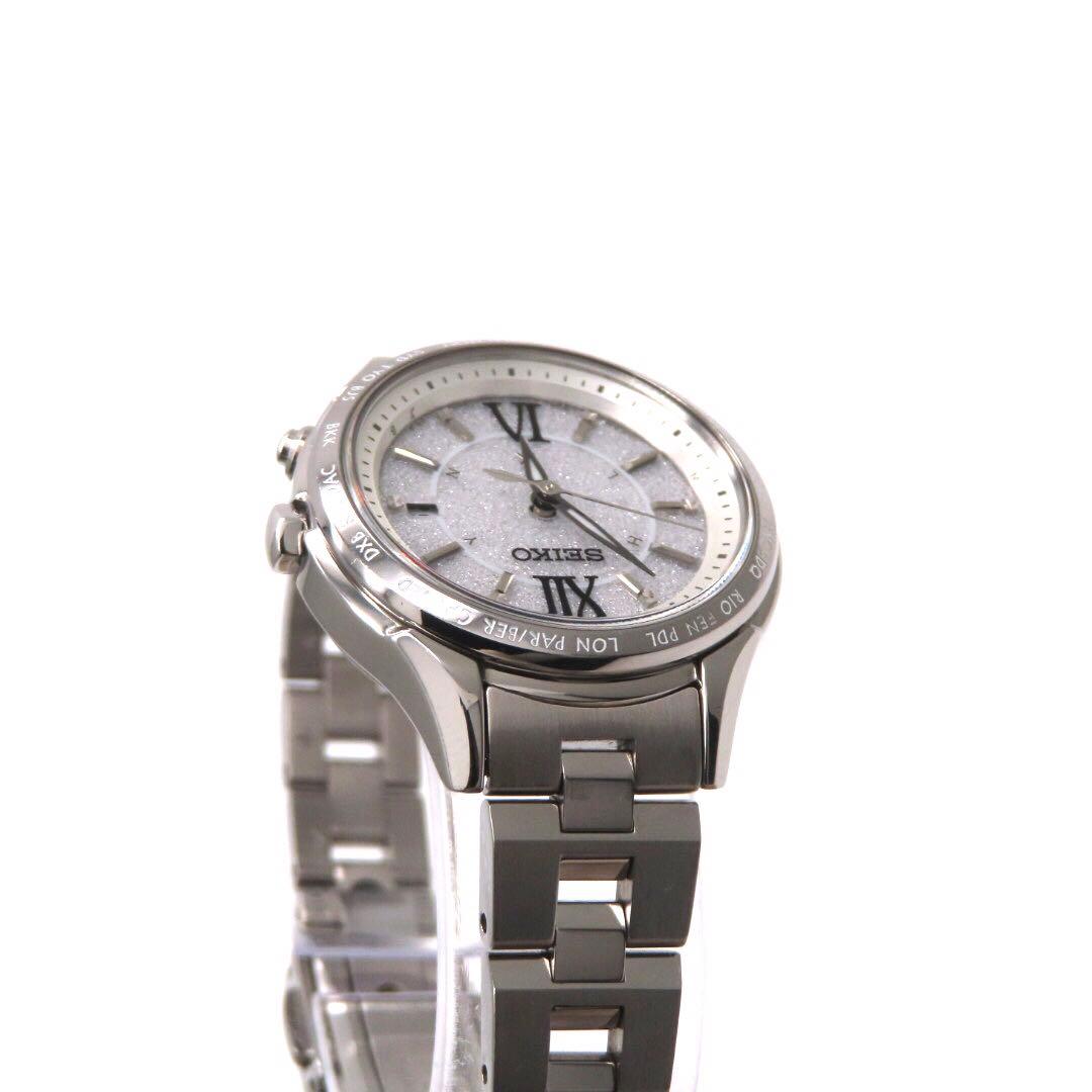 ☆極美品 SSVV011 ルキア 電波ソーラー セイコー 時計 シルバー