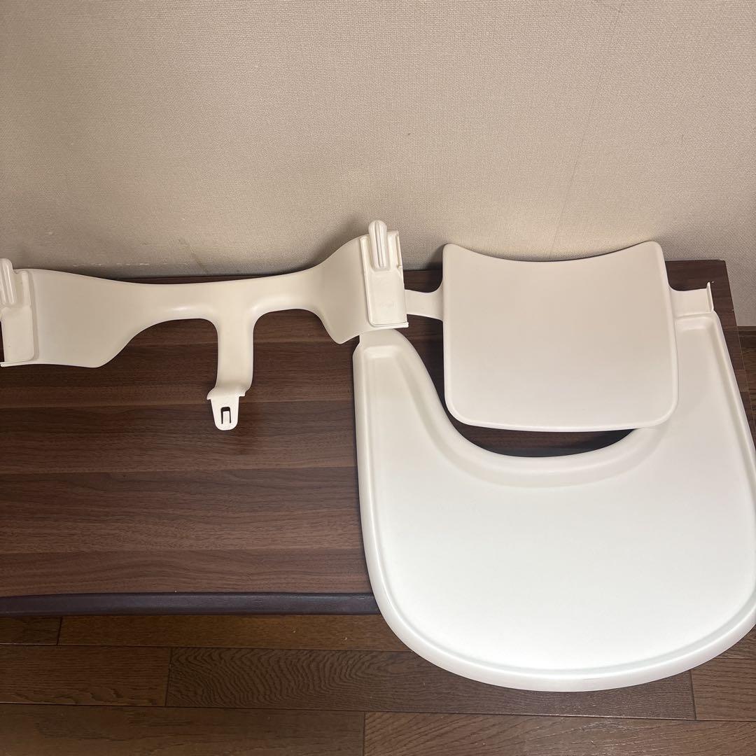 Stokke トリップトラップチェア ベビーセット　トレイ付き　ホワイト