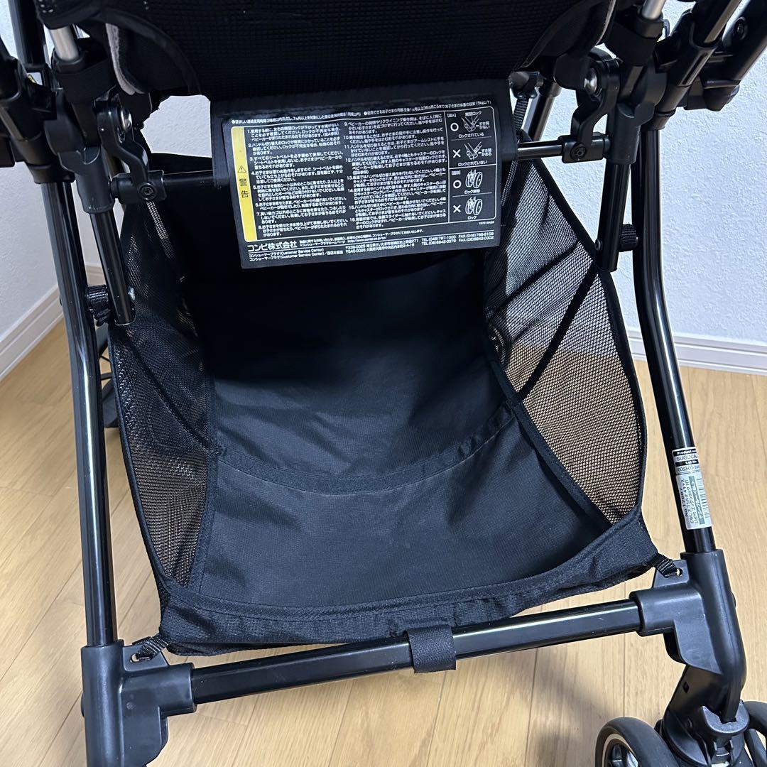 美品✨清潔✨コンビ スゴカル 4キャス Light エッグショック サニーブルー