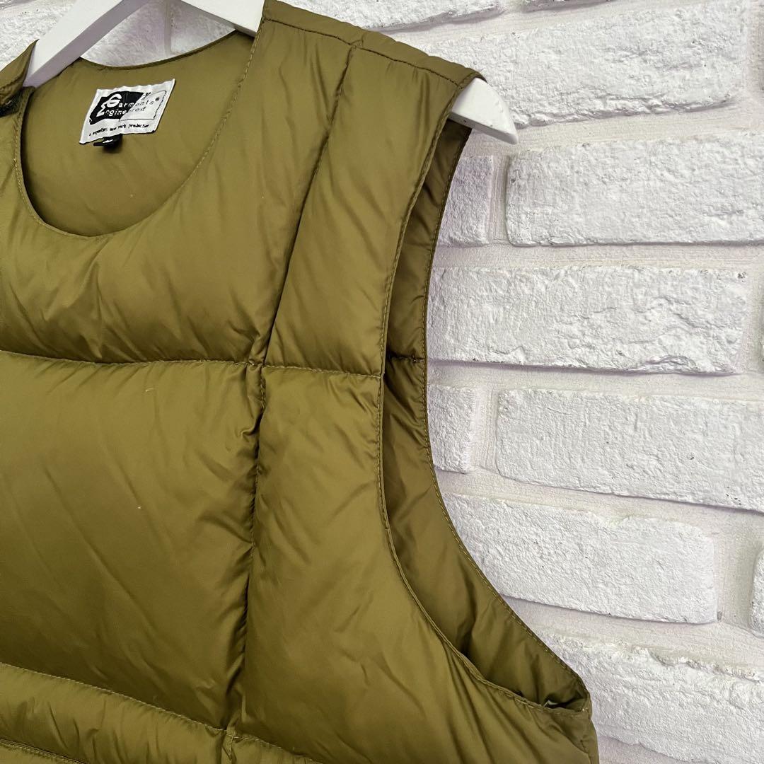 美品！USA製【エンジニアードガーメンツ】DOWN BODY VEST