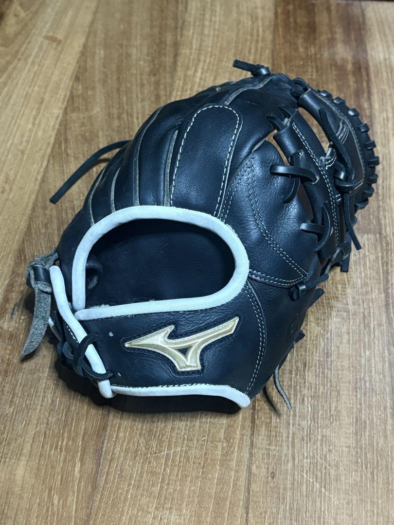 Mizunoグローバルエリート 硬式野球グローブ 黒