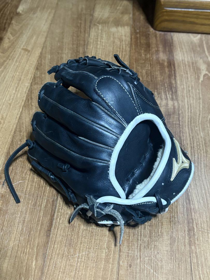 Mizunoグローバルエリート 硬式野球グローブ 黒