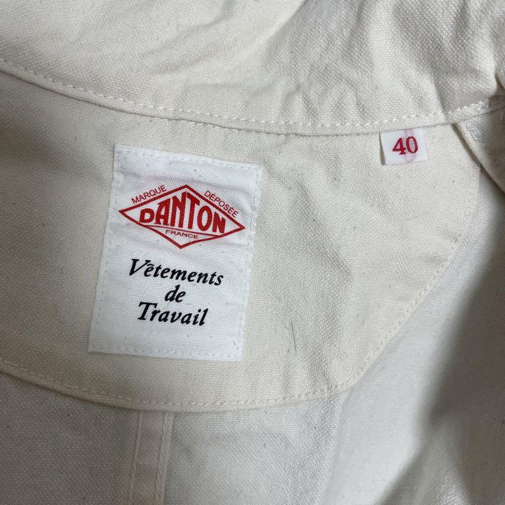 【美品】DANTON 生成　カバーオール