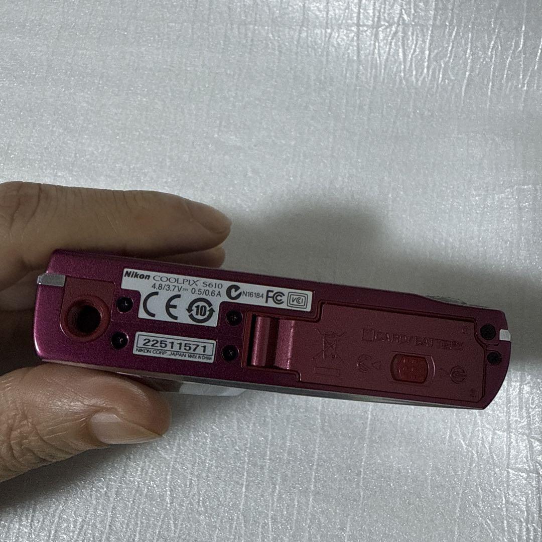 ❗️激安価格❗️デジカメ　本体　Nikon Coolpix S610