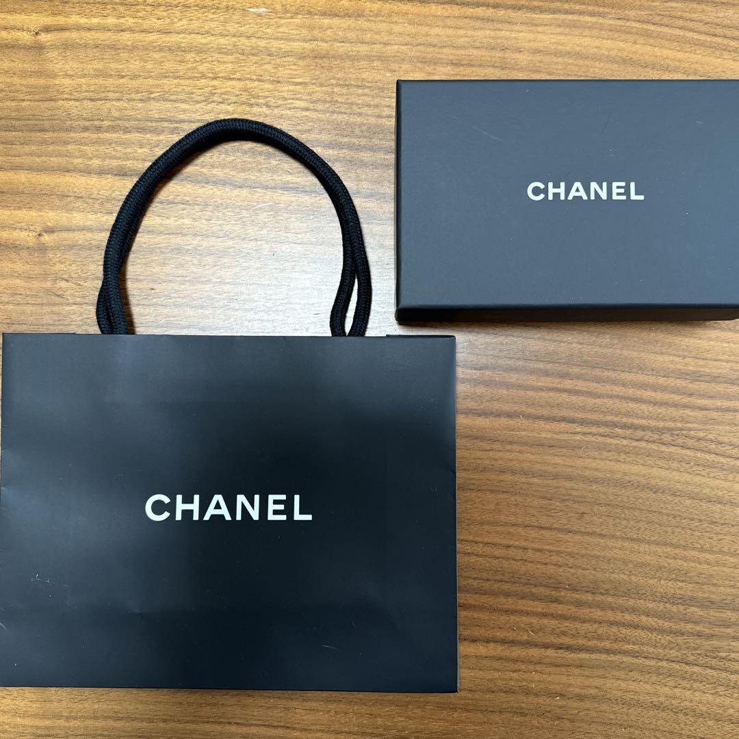 CHANEL シャネル 空き箱紙袋カメリア リボン付き