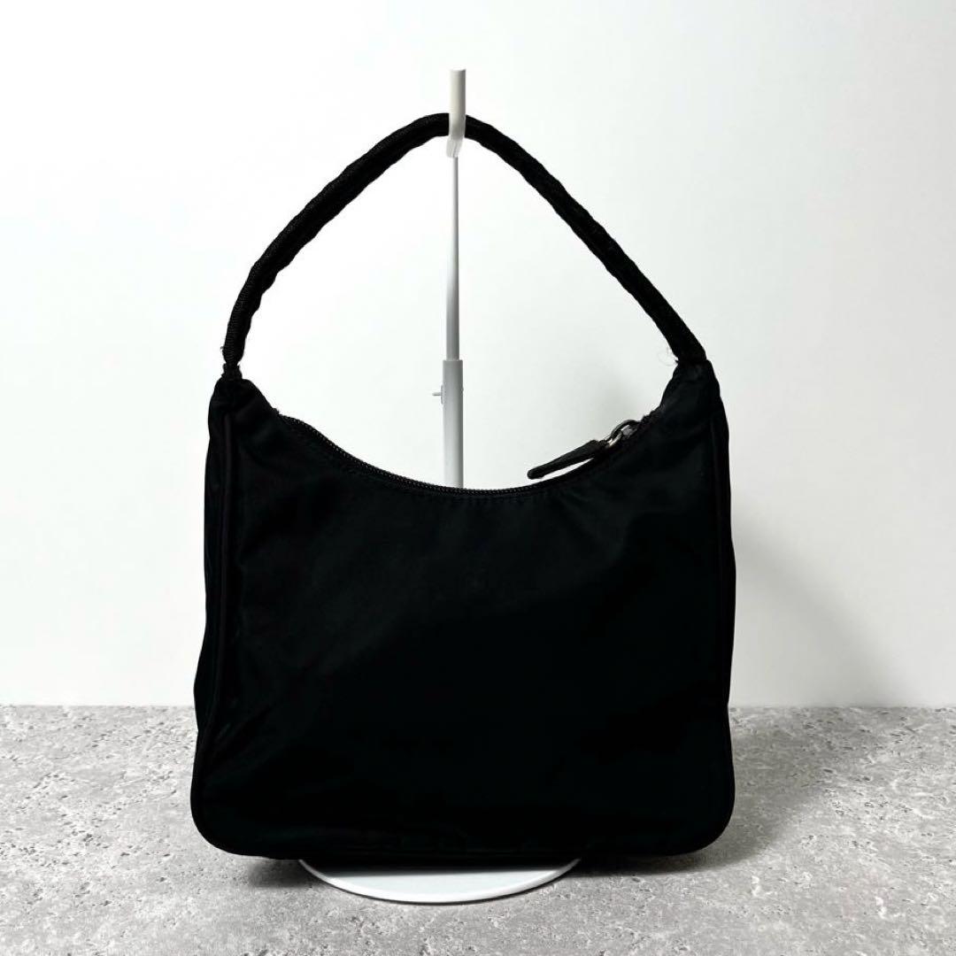 美品 PRADA プラダ アクセサリーポーチ ハンドバッグ ナイロン