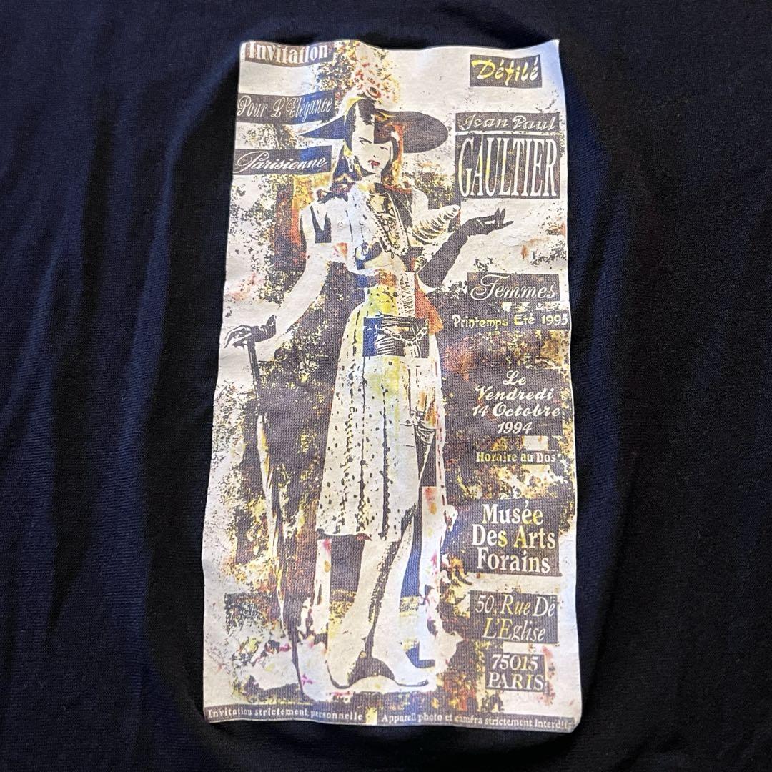 【ジャンポールゴルチェ】シースルーTシャツ(サイズ40) ジャンポールゴルチェ】シースルーTシャツ(サイズ40)｜Yahoo