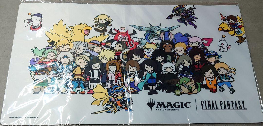 日本限定イベント 『FINAL FANTASY』ちびキャラプレイマット　MTG MTG FF ちびキャラ プレイマット