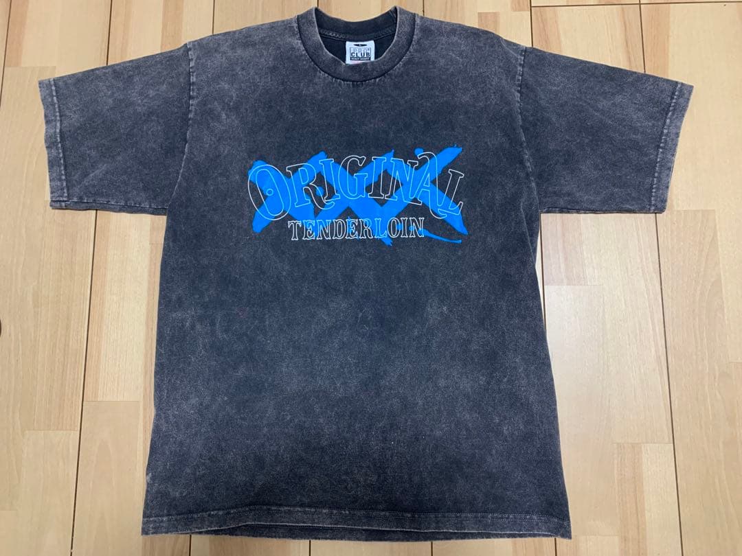 人気ブランドを TENDERLOIN Lサイズ XXX WASH ACID TEE Tシャツ