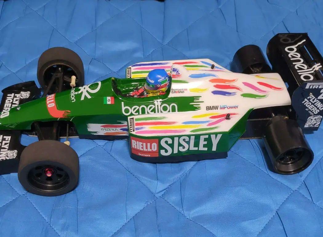 期間限定・お買い得商品: |産地直送 ベネトンB186 ボディ、ウイングのみF1 ラジコン用1/10サイズ ホビーラジコン