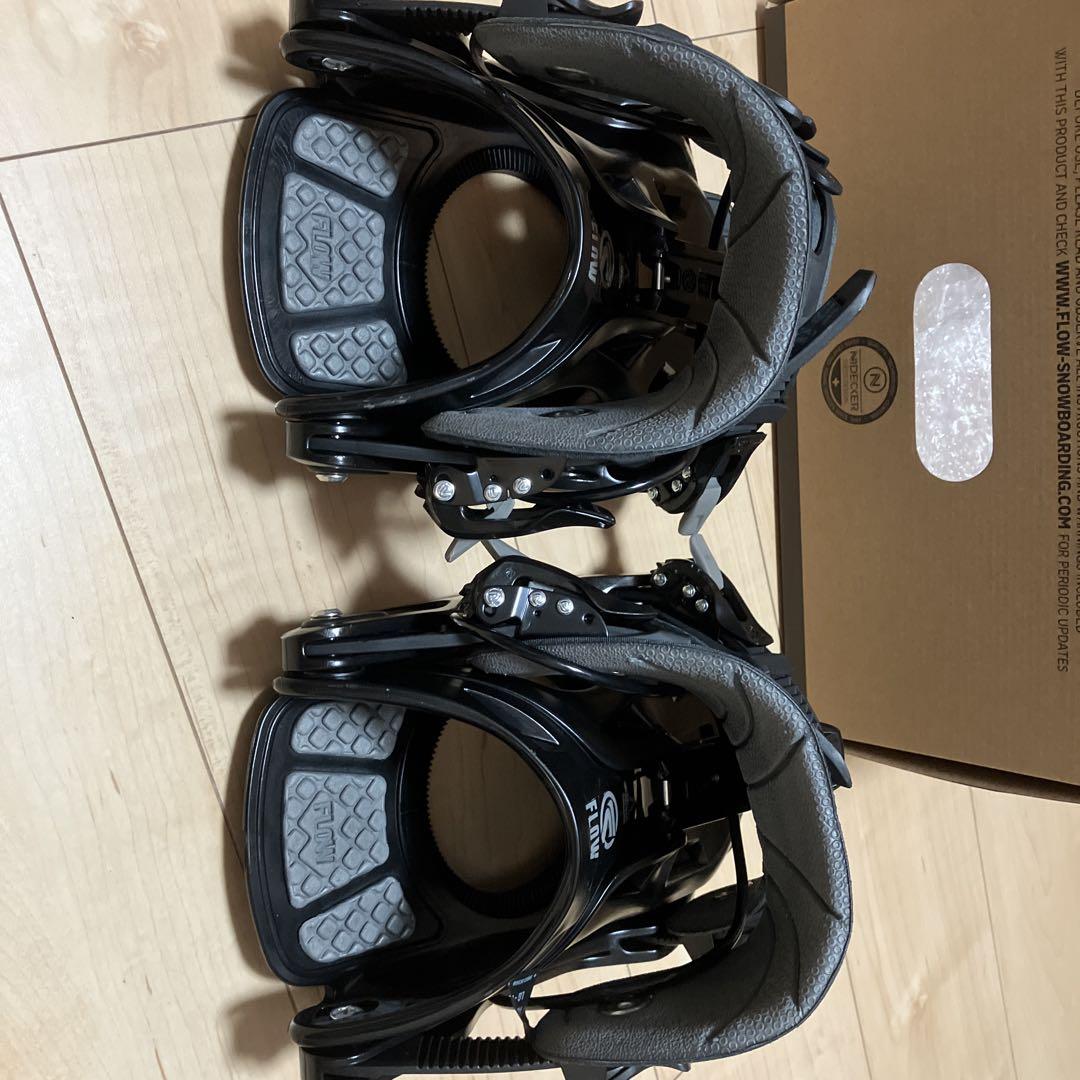 スノーボードビンディング ブラック