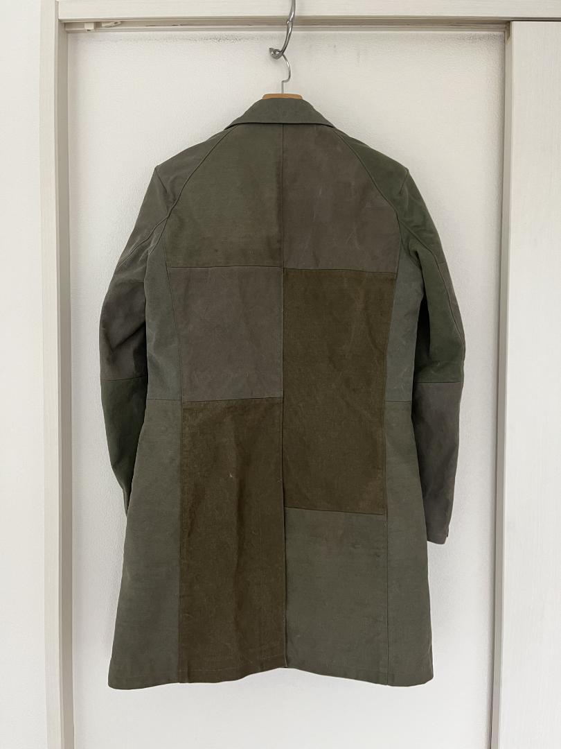 イサムカタヤマ バックラッシュ remake STAIN COLLAR COAT