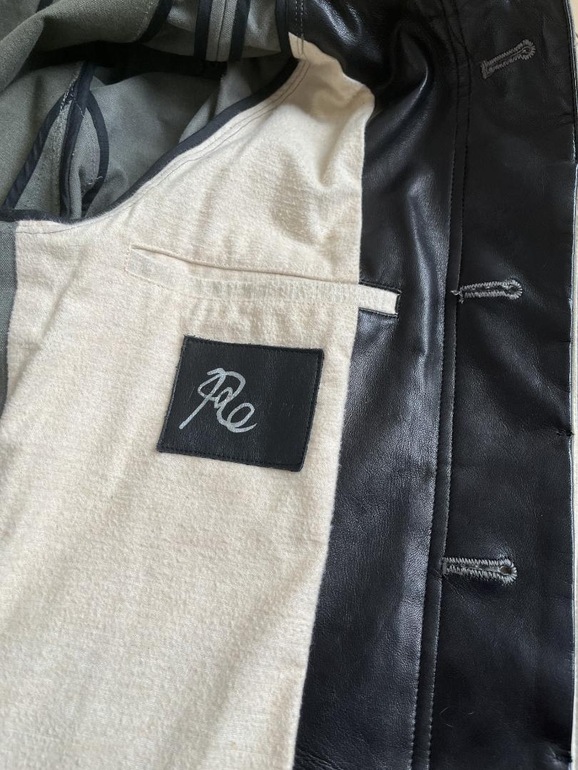 イサムカタヤマ バックラッシュ remake STAIN COLLAR COAT
