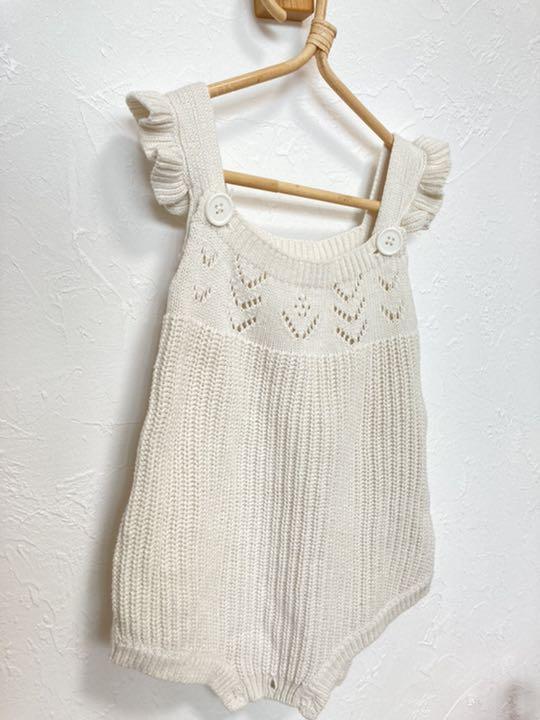 MAMARAKU ニットロンパース 80センチ - メルカリ MAMARAKU ニットロンパース 80センチ - メルカリ