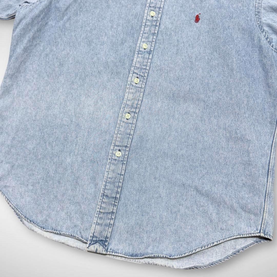 RALPH LAUREN BLAKE長袖デニムシャツポニーラルフローレンブレイク