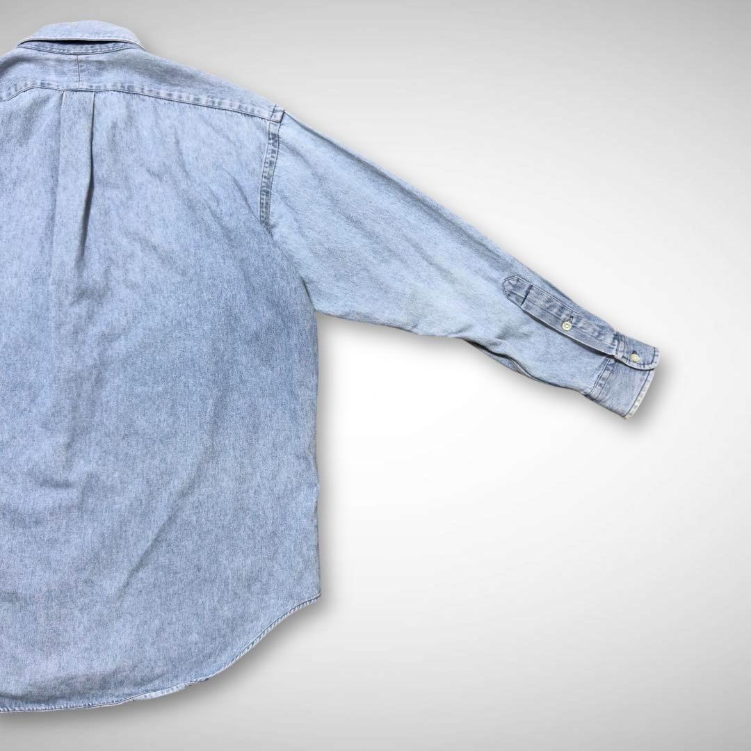 RALPH LAUREN BLAKE長袖デニムシャツポニーラルフローレンブレイク