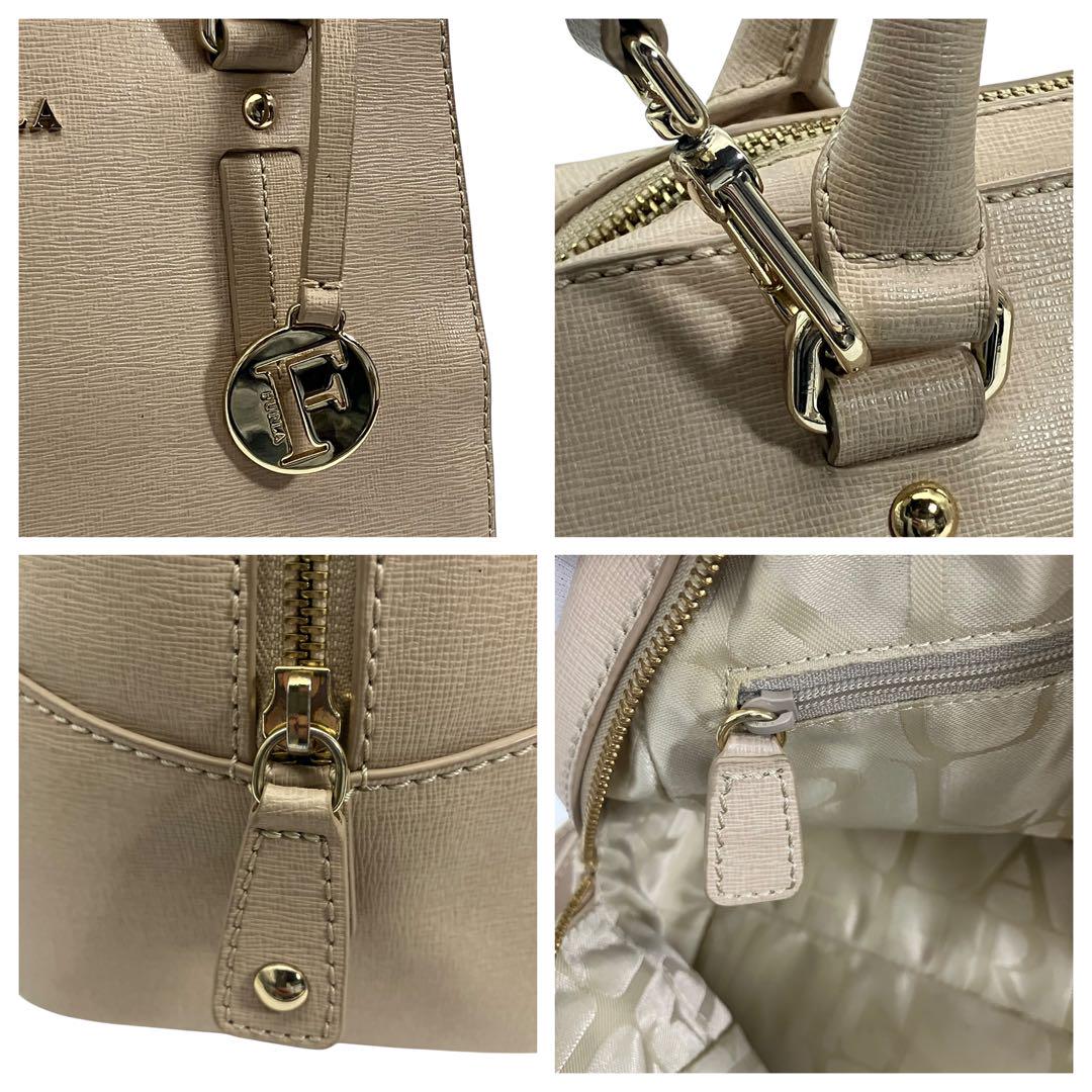 フルラ レザー 2way エレナ ショルダー ハンドバッグ ロゴ FURLA