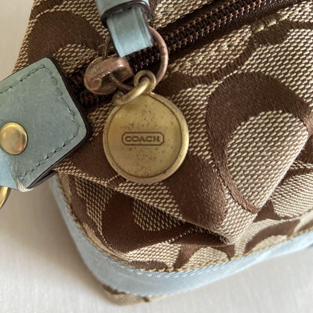 ⭐︎coach⭐︎ハンドバック♪シグネチャー・ミニトート・ポーチ・小型バッグ