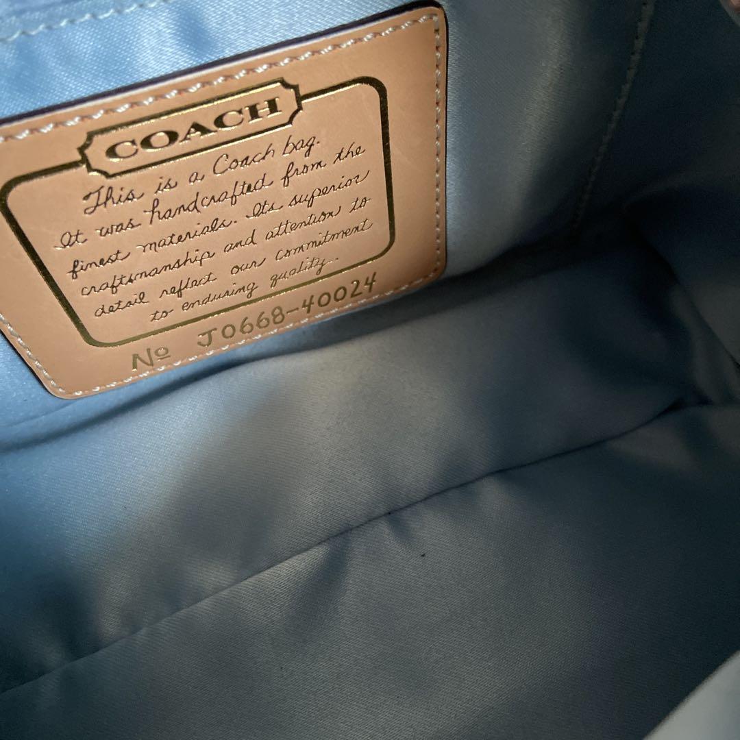 ⭐︎coach⭐︎ハンドバック♪シグネチャー・ミニトート・ポーチ・小型バッグ
