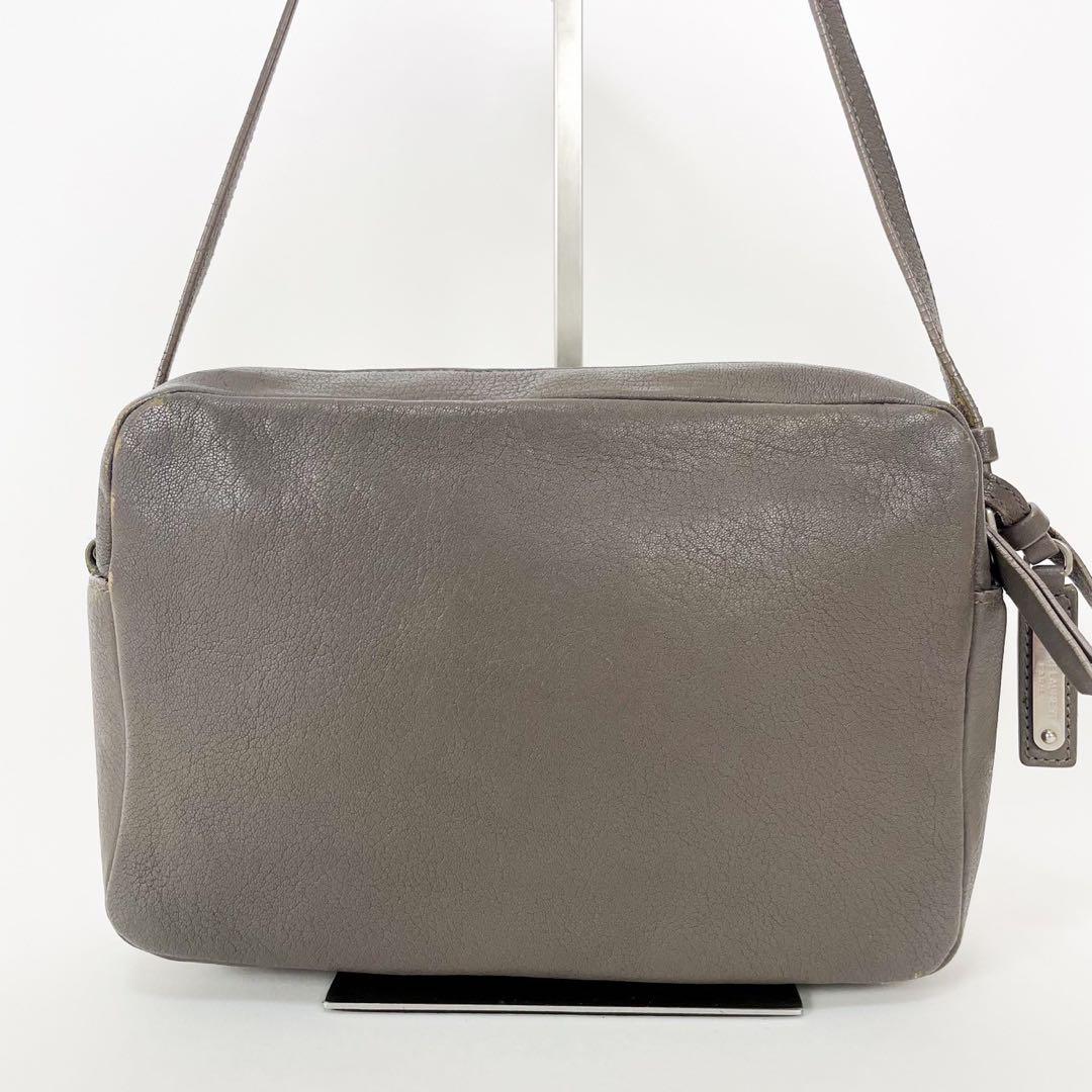 ✨ヴィンテージ✨SAINT LAURENT ショルダー 本革レザー マチあり