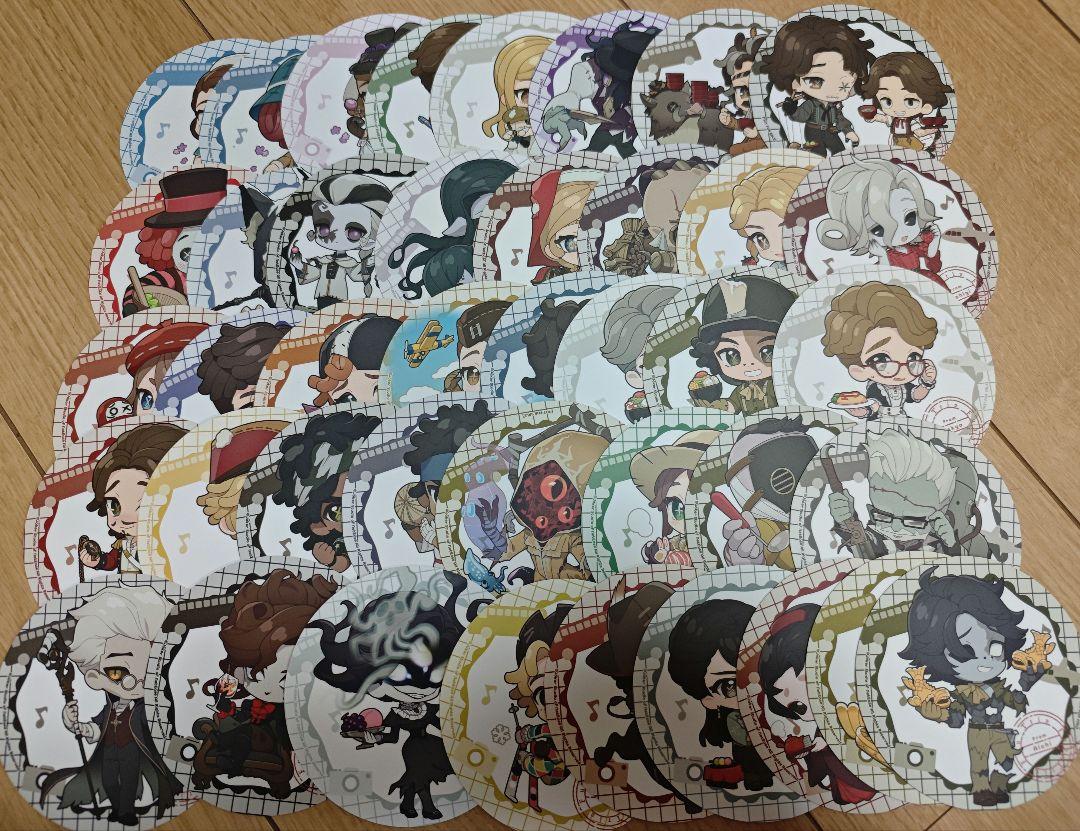 第五人格　アニメイトフェア 7周年　コースター　コンプリート 41枚セット