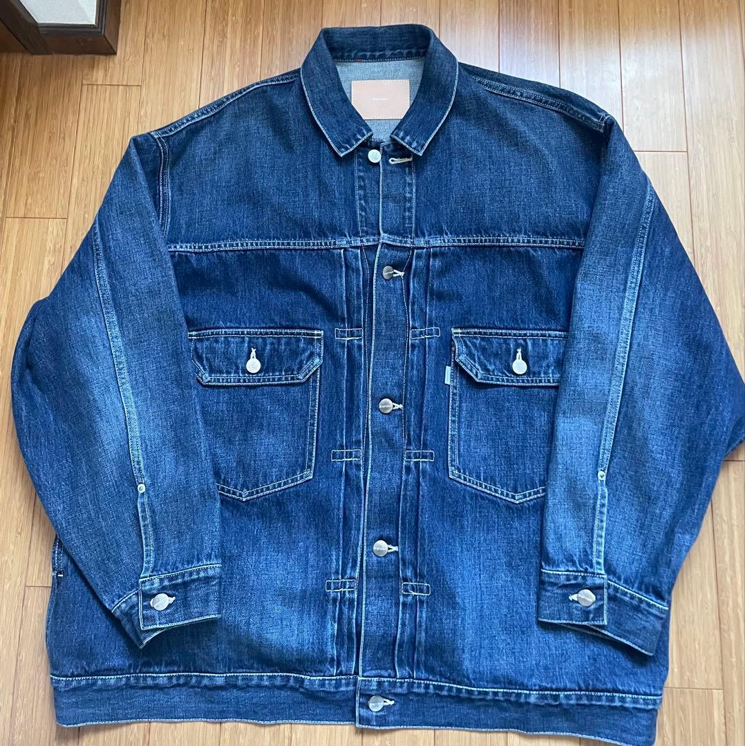 25SS 美 Graphpaper グラフペーパー デニムジャケット GジャンXL(LL)・Graphpaper