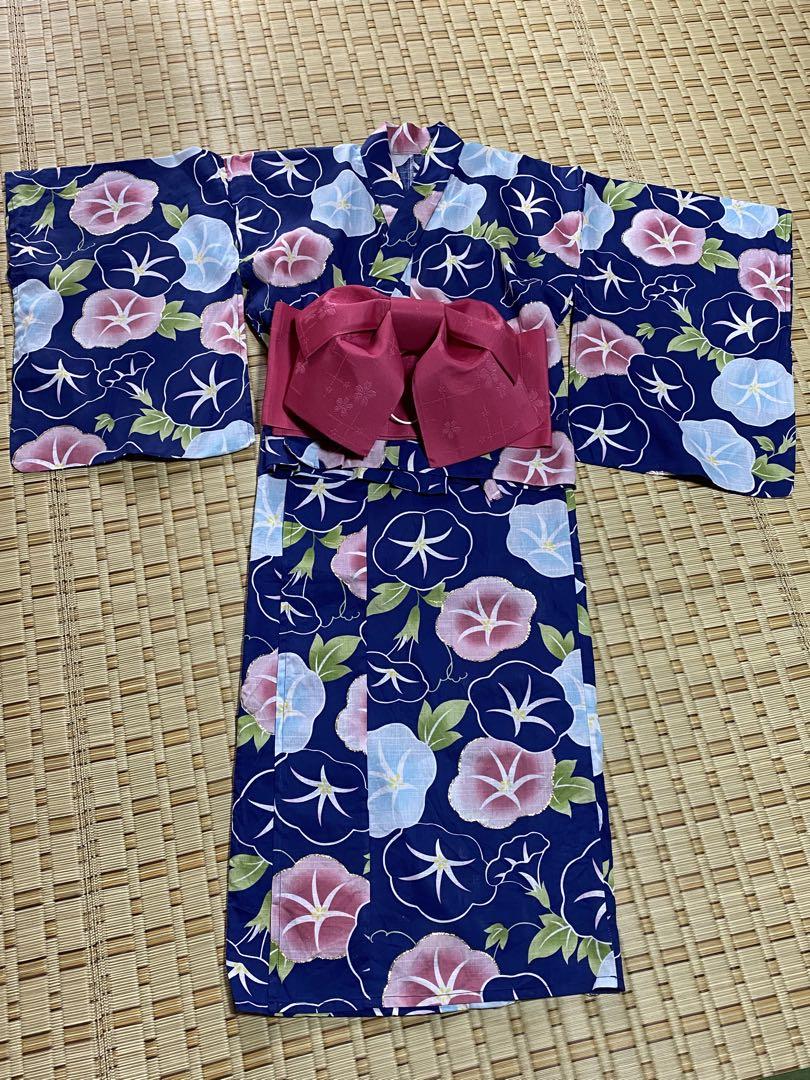 朝顔　浴衣　セパレート