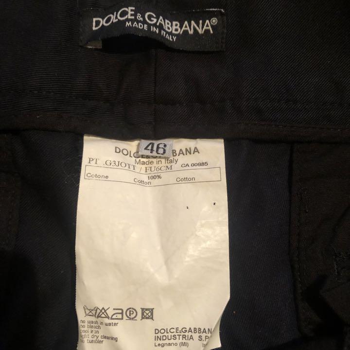DOLCE&GABBANA ブラック size46 made in Italy