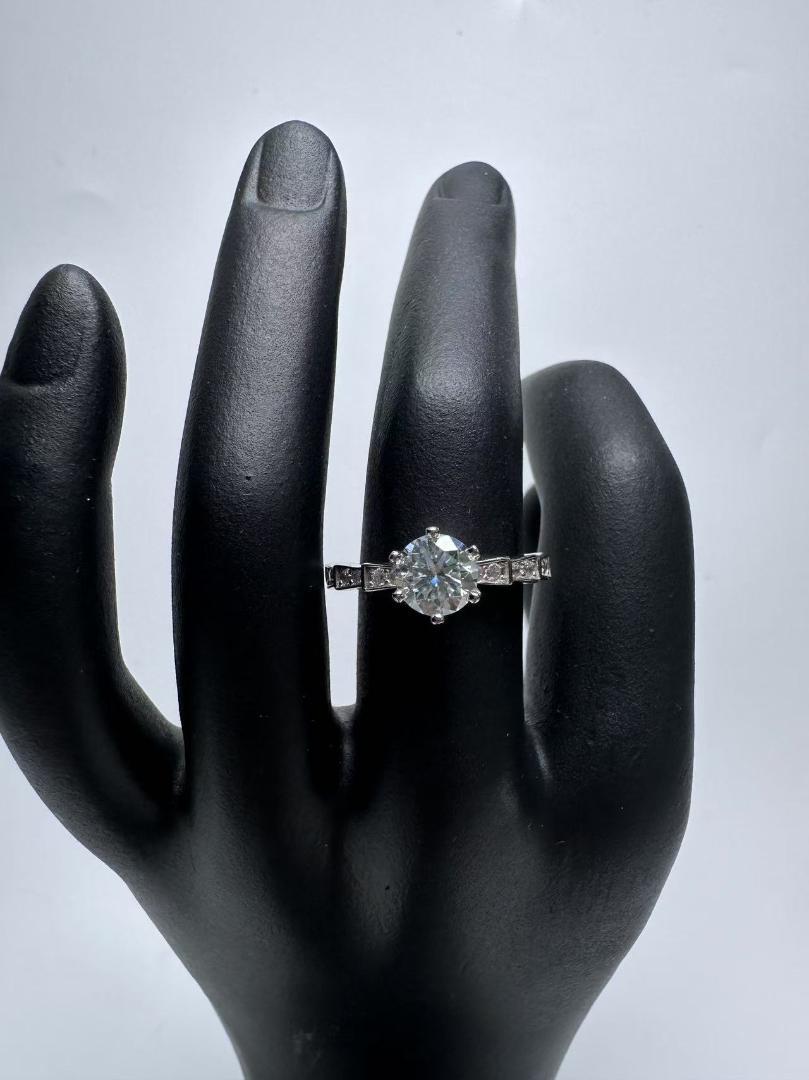 最高品質の K18 新品 天然ダイヤモンド 匿名配送 1カラット リング アクセサリー