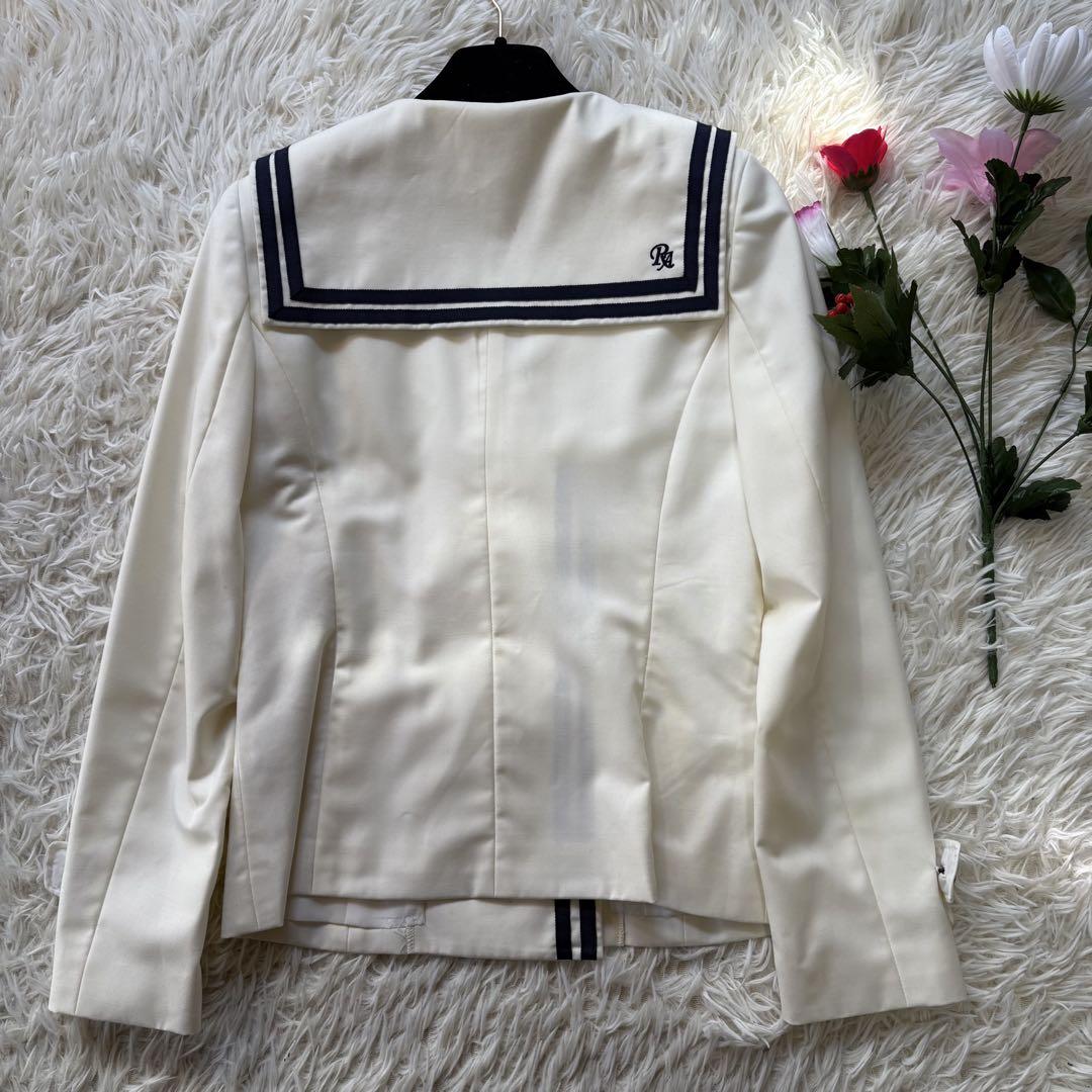 ✨美品✨レピピアルマリオ　スカートスーツ　セーラー服　セットアップ　プリーツ　M