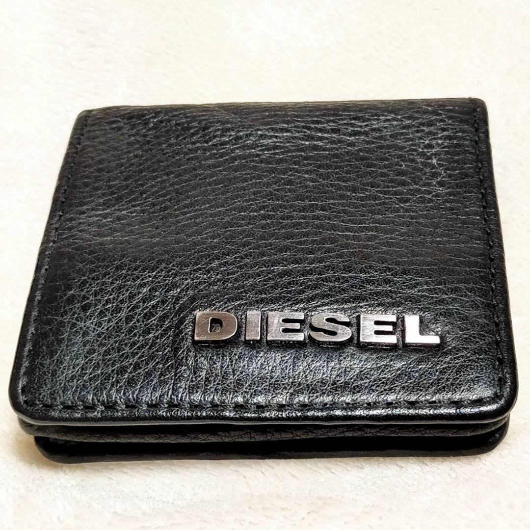 DIESEL 黒 レザー コインケース DIESEL 黒 レザー コインケース - メルカリ