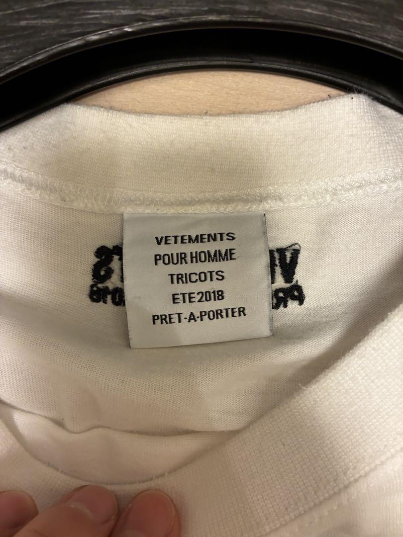 VETEMENTS ヴェトモン バイオハーザードtシャツ デムナ