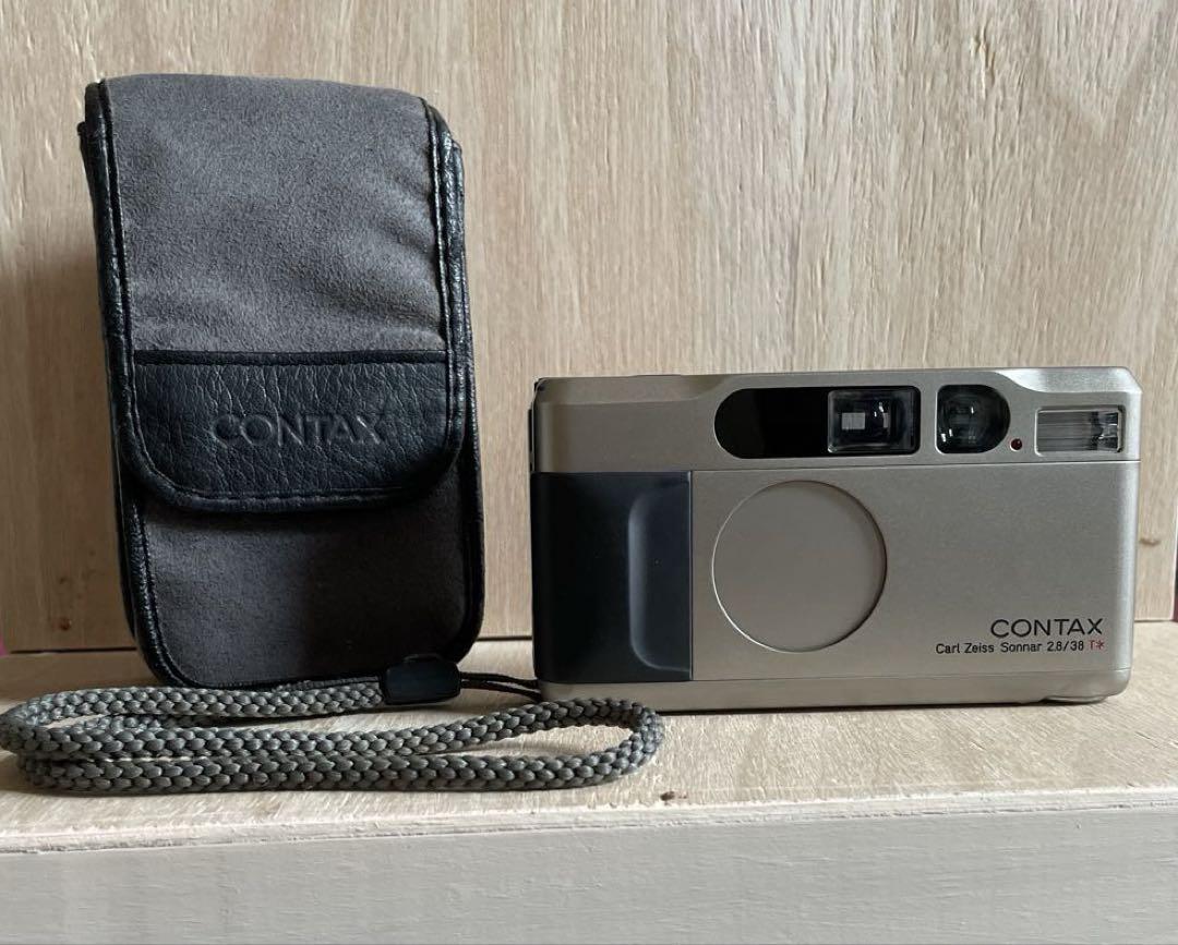 コンタックス　CONTAX T2 データバック付　動作確認済 中古 コンタックス T2用 データバック 程度：AB-（良品マイナス