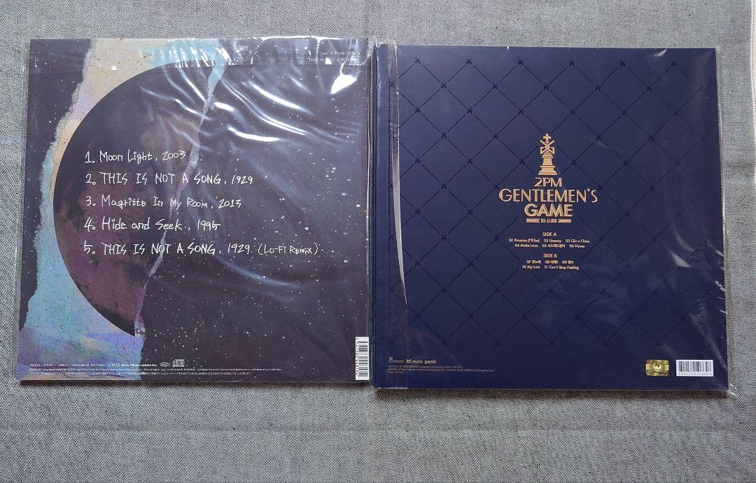 2PM LP盤CD JUN.K ニックン ウヨン ジュノフォトブック ファイル