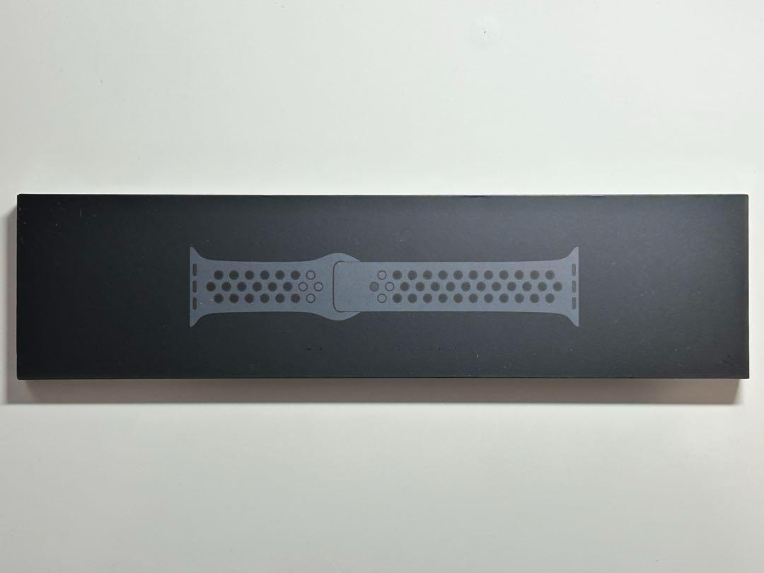 【新品】純正 アップルウォッチ40mm Nikeスポーツバンド・アンスラサイト①