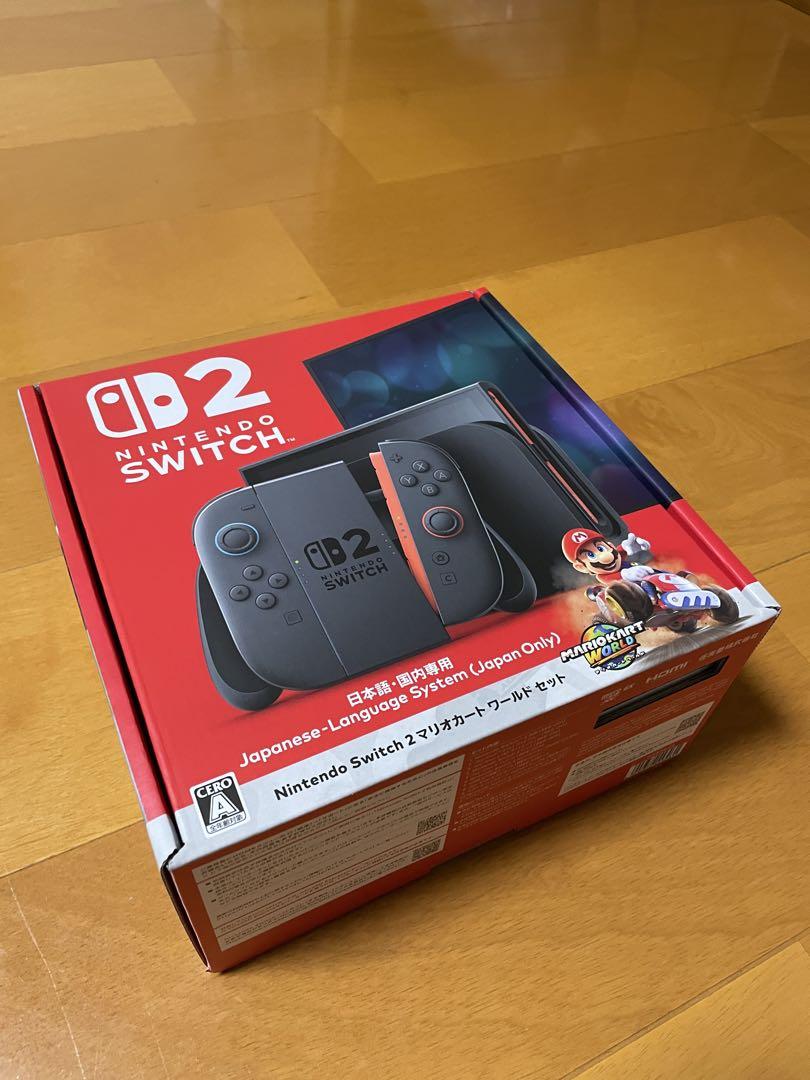 Nintendo Switch 2 日本語マリオカートワールドセット※レシート付
