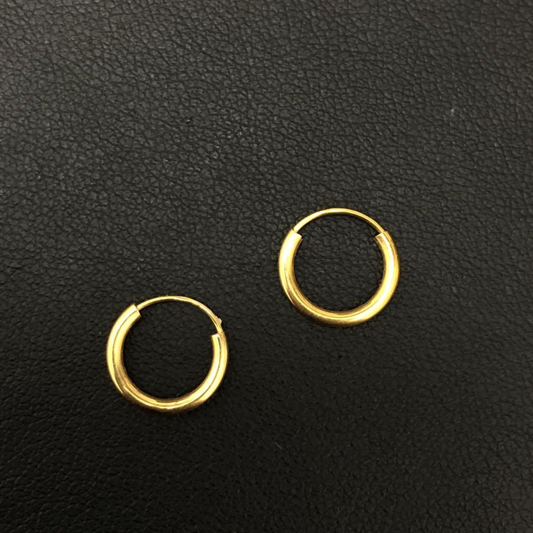 A052904)K18 ピアス YG アクセサリー 18金