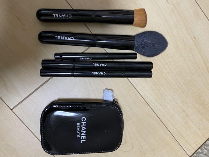 シャネル　メイクブラシ CHANEL メイクブラシセット 限定版155 ルージュ ヌワール