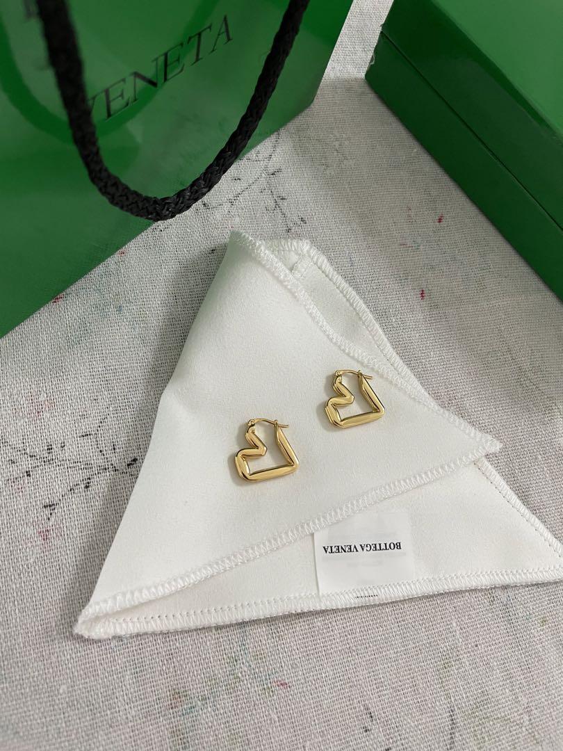 ボッテガヴェネタ ピアス ビジュー フープ